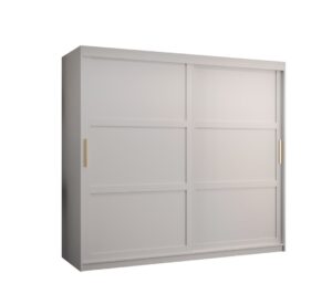 Ramiro I Sliding Door Wardrobe 200cm - shown in a bedroom setting, 200cm wide