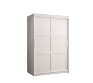 Ramiro I Sliding Door Wardrobe 120cm - shown in a bedroom setting, 120cm wide