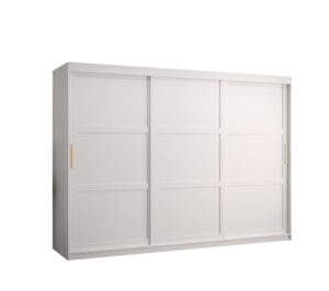 Ramiro I Sliding Door Wardrobe 250cm - shown in a bedroom setting, 250cm wide