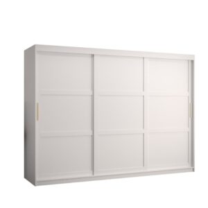 Ramiro I Sliding Door Wardrobe 250cm - shown in a bedroom setting, 250cm wide