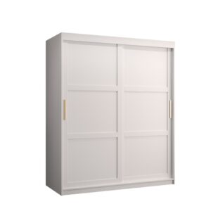 Ramiro I Sliding Door Wardrobe 150cm - shown in a bedroom setting, 150cm wide
