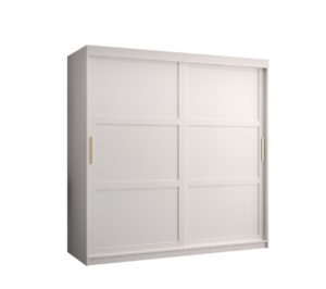 Ramiro I Sliding Door Wardrobe 180cm - shown in a bedroom setting, 180cm wide