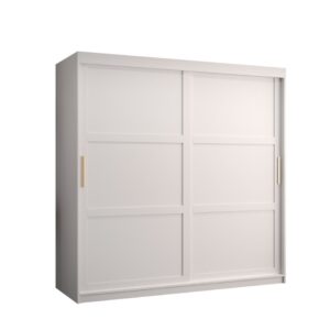 Ramiro I Sliding Door Wardrobe 180cm - shown in a bedroom setting, 180cm wide