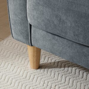 Harvey Sofa Bed in Venus Denim Chenille, in a styled room setting