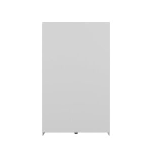 Home Nook Slim Sliding Door Wardrobe 120cm rear panel and glide feet