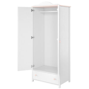 Luna LN-01 Wardrobe, shown at an angle — Arte-N kids wardrobe