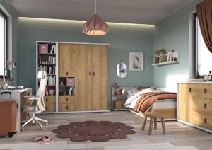 Massi MS-01 Wardrobe 150cm, detail view — Arte-N kids wardrobe
