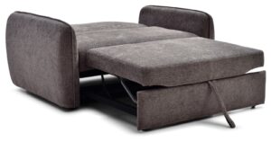 Millie Sofa Bed in Mercury Mocha Soft Chenille, product view on a white background