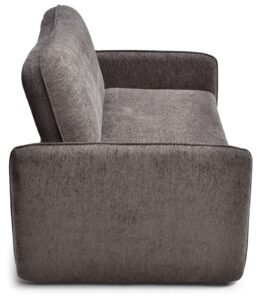 Millie Sofa Bed in Mercury Mocha Soft Chenille, product view on a white background