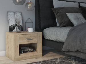 Idea ID-07 Bedside Cabinet, detail view — Arte-N bedroom cabinet